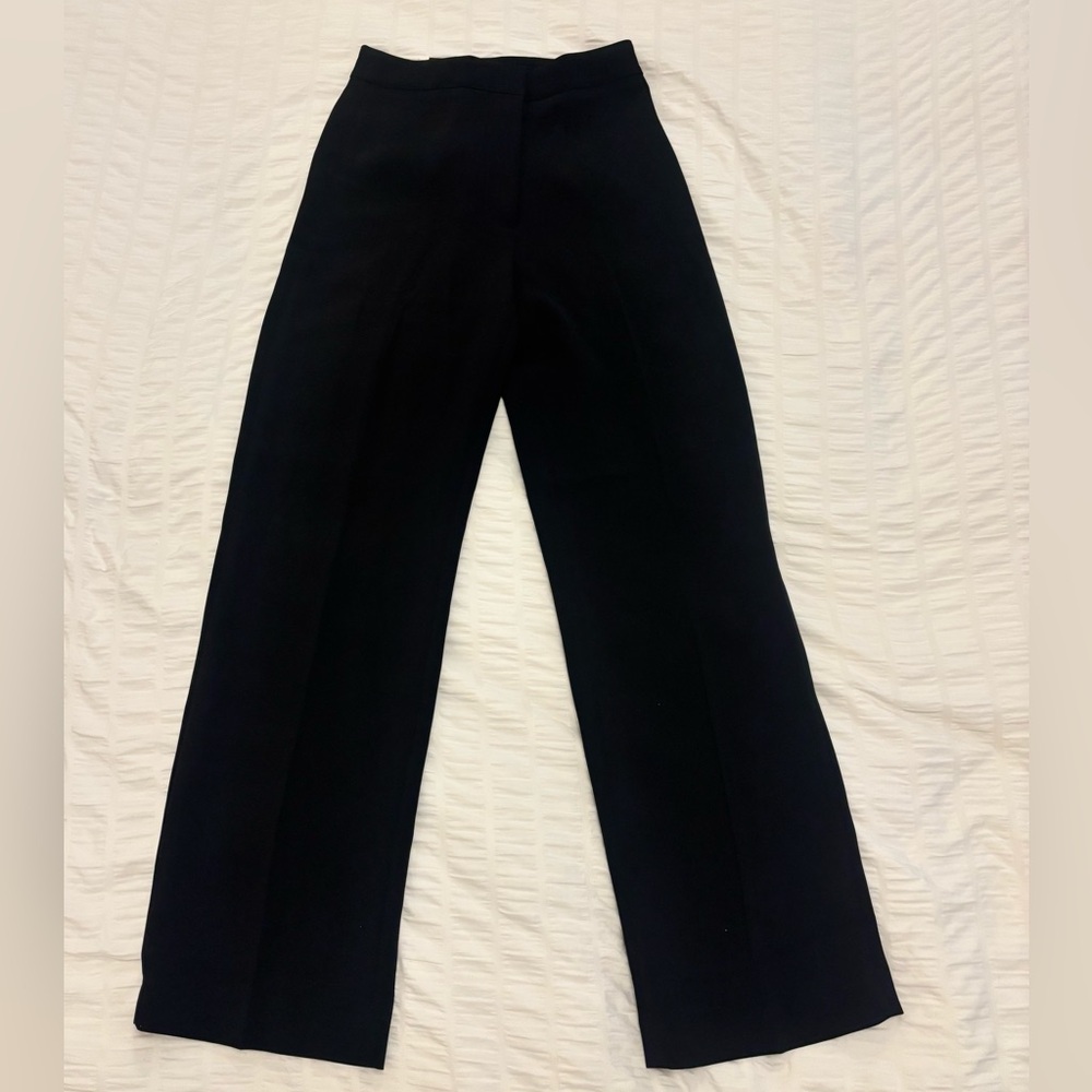 H&M Black High-Waist Trousers